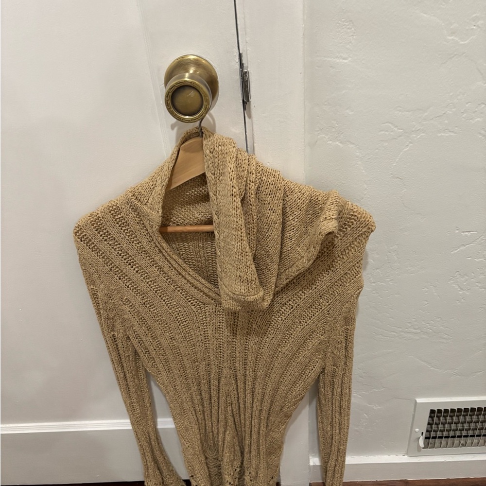 BCBGMAXAZRIA Cozy Tan Sweater